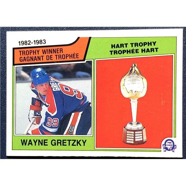 1983-84 O-PEE-CHEE WAYNE GRETZKY (HOF) AW