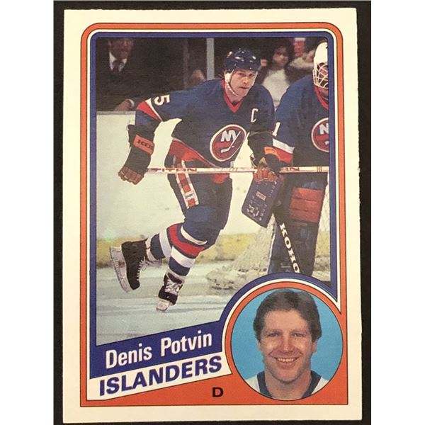 1984-85 O-PEE-CHEE DENIS POTVIN (HOF)