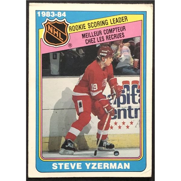 1984-85 O-PEE-CHEE STEVE YZERMAN (HOF) LL