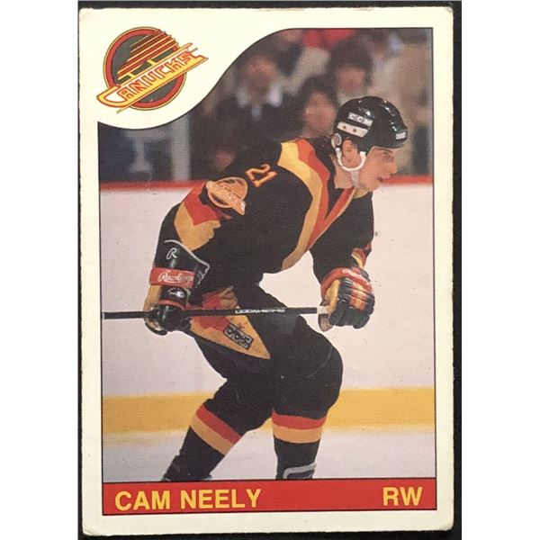 1985-86 OPC CAM NEELY (HOF)