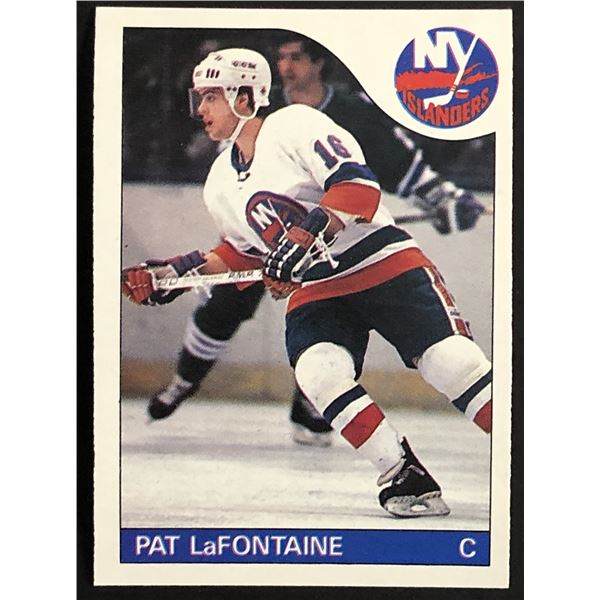 1985-86 O-PEE-CHEE PAT LAFONTANE (HOF)