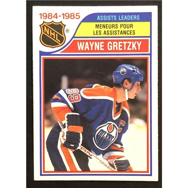 1985-86 O-PEE-CHEE WAYNE GRETZKY LL (HOF)