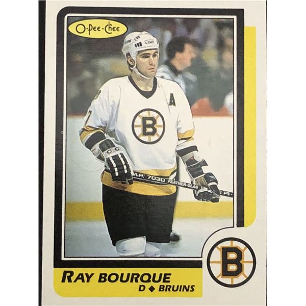 1986-87 O-PEE-CHEE RAY BOURQUE (HOF)