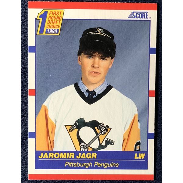 1990 SCORE JAROMIR JAGR (HOF) ROOKIE CARD