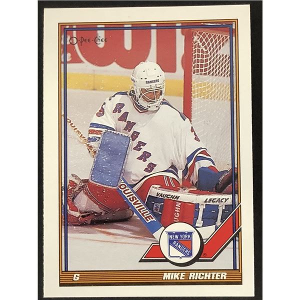 1991-92 O-PEE-CHEE MIKE RICHTER (HOF)