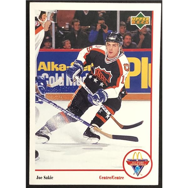 1991-92 UPPER DECK McDONALD'S JOE SAKIC (HOF)