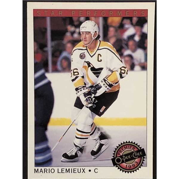 1992-93 O-PEE-CHEE PREMIER MARIO LEMIEUX (HOF)