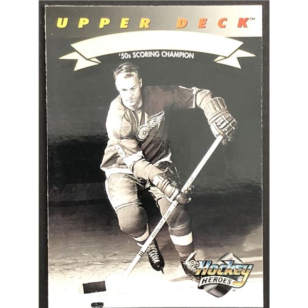 1992-93 UPPER DECK GORDIE HOWE (HOF)