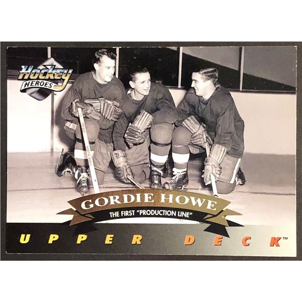1992-93 UPPER DECK GORDIE HOWE (HOF)
