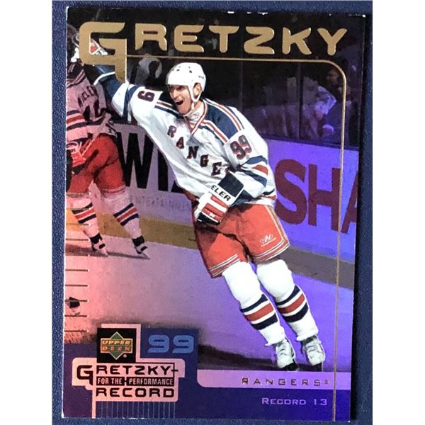1999 UPPER DECK WAYNE GRETZKY (HOF) SP