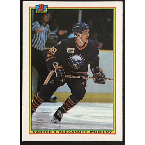 1990-91 BOWMAN ALEXANDER MOGILNY (HOF) ROOKIE CARD