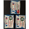 Image 2 : 1981 FLEER STAR STICKERS BASEBALL WAX PACK (3 packs)