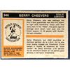 Image 2 : 1972-73 O-PEE-CHEE GERRY CHEEVERS (HOF)