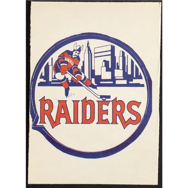 1972-73 O-PEE-CHEE TEAM LOGOS STICKER INSERT - NEW YORK