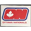 Image 1 : 1972-73 O-PEE-CHEE TEAM LOGOS STICKER INSERT - OTTAWA WHA