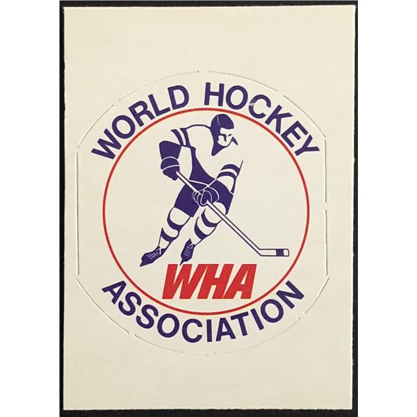 1972-73 O-PEE-CHEE TEAM LOGOS STICKER INSERT - WHA