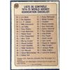 Image 2 : 1974-75 O-PEE-CHEE CHECKLIST