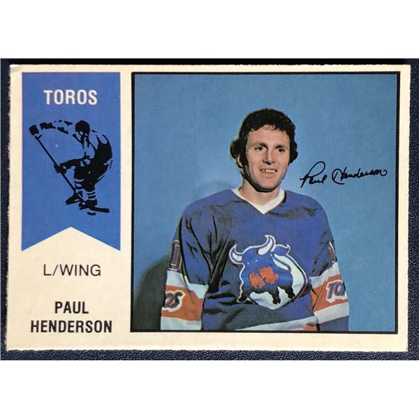 1974-75 O-PEE-CHEE PAUL HENDERSON