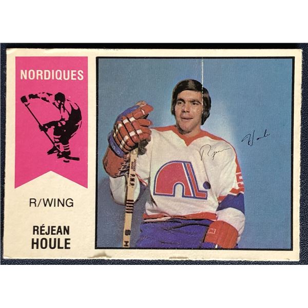 1974-75 O-PEE-CHEE REJEAN HOULE