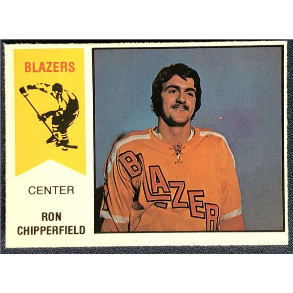1974-75 O-PEE-CHEE RON CHIPPERFIELD ROOKIE CARD