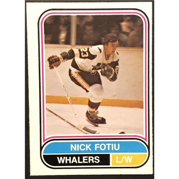 1975-76 O-PEE-CHEE NICK FOTIU ROOKIE CARD