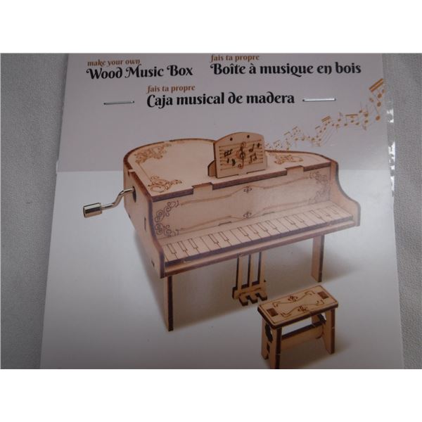 Make Your Own Wood Music Box | New