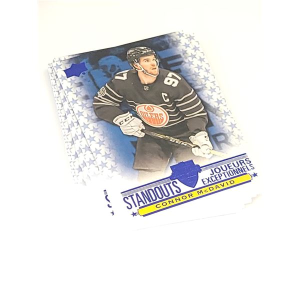 Lot of 2020-2021 Upper Deck McDonalds | All Stars Standouts | Hockey cards