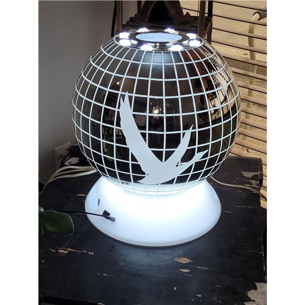 Very Large grey Goose Promo Globe Light | Working