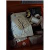 Image 3 : Vintage | Tupperware Container with Sewing Notions