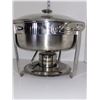 Image 2 : Stainles Steel Round Chafing Dish | Comes with 8 Gel Chafing Fuels