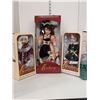 Image 1 : Lot of 3 Boxed Porcelain Dolls