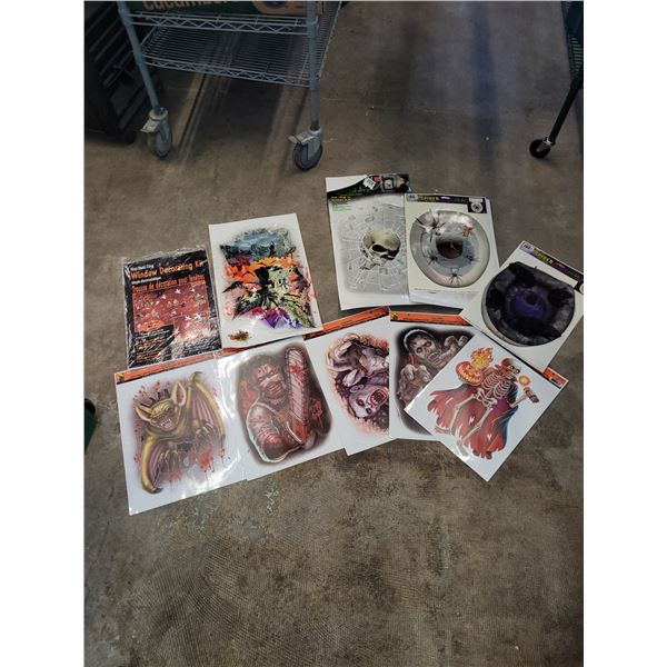 Lot of Hallowe'en Decoration Decal