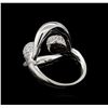 Image 3 : 0.89 ctw Diamond Ring - 14KT White Gold