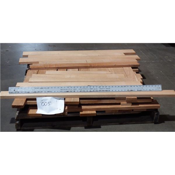 Pallet 4/4 Mahogany 6L x 40" x 40"