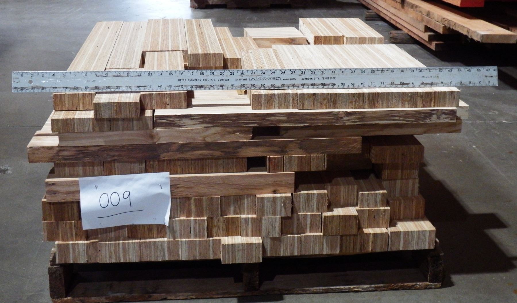 Core Pallets Pallet 3L 2-1/8 Lvl Core / 5L 1-5/8 Lvl Core 8L x 40