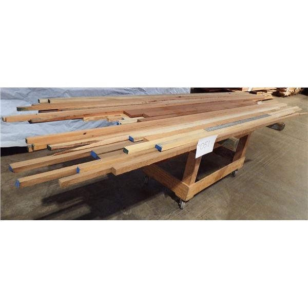 Bundle 4/4 Mix Species: Walnut, Poplar, Mahogany 11" x 38 x 9'
