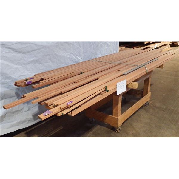 Bundle Mix Size Mahogany Trim 3-1/2" x 40 x 10'