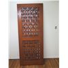 Image 2 : Wooden Panel w/ Woven Design 36" x 90"H