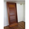 Image 8 : Wooden Panel w/ Slatted Design 39" x 92"H