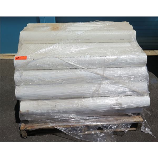 Pallet 40+ Charlotte Pipe Plut True-Fit System 4" IPS SCH. Cellular Core PVC Sections 4.5"dia, 40"L