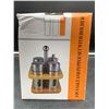 Image 1 : 4PCS Salt & Pepper Set with Holder
