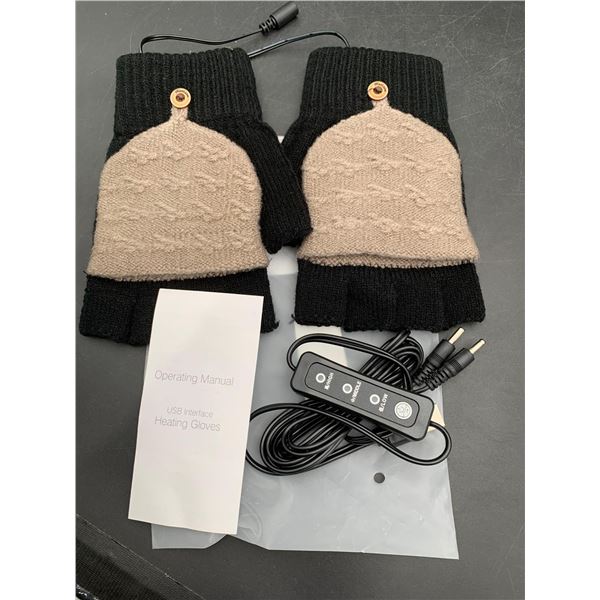 USB Interface Heating Gloves