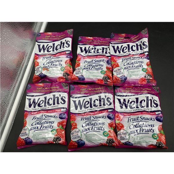 Welch's Fruit Snacks Gummies (6 x 140g)