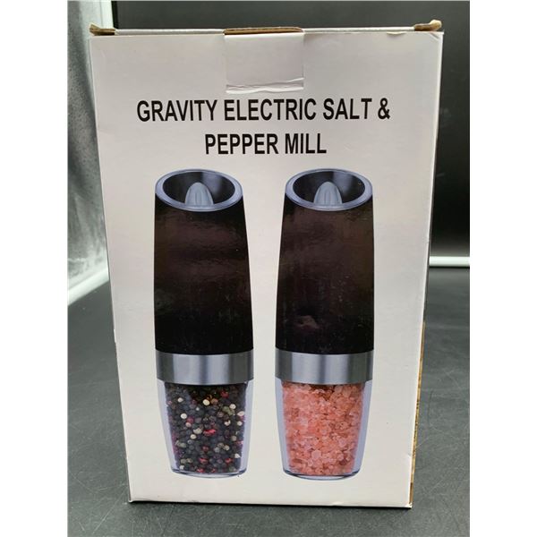 Gravity Electric Salt & Pepper Mill