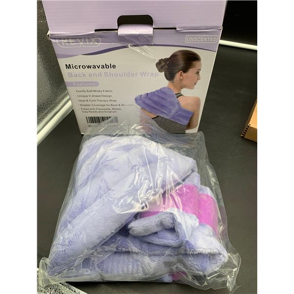 Microwaveable Back and Shoulder Wrap