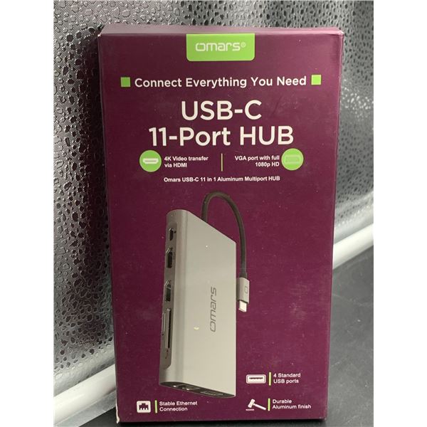Omars USB-C 11 Port HUB