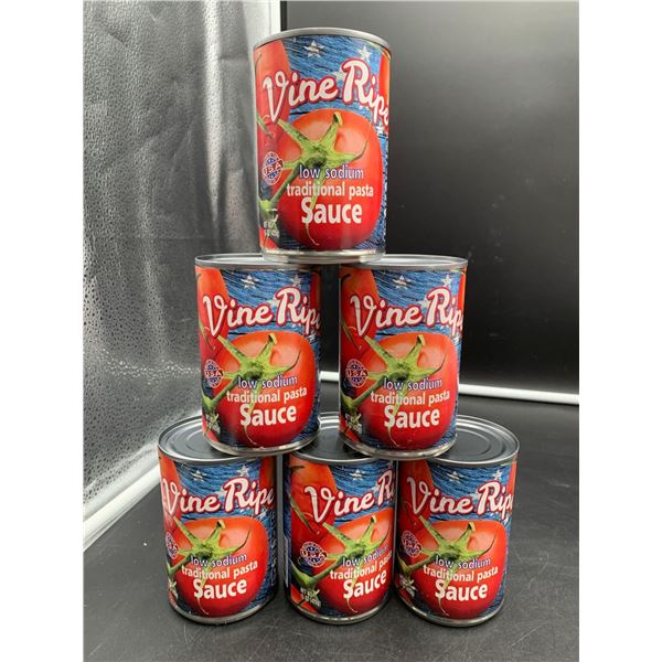 Vine Ripe Low Sodium Traditional Pasta Sauce (6 x 425g)