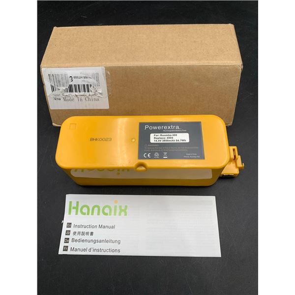 Powerextra 14.4V 3800mAh Replacement Battery Compatible with iRobot Roomba 400 Series Roomba 400 405