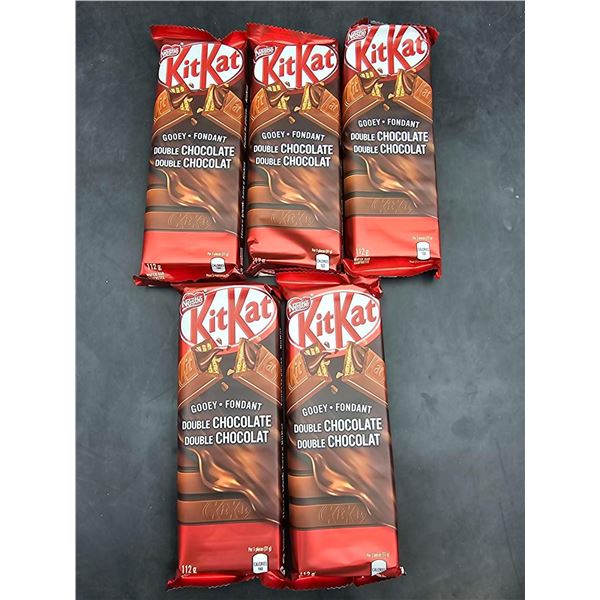 KitKat Double Chocolate Candy Bars (5 x 112g)