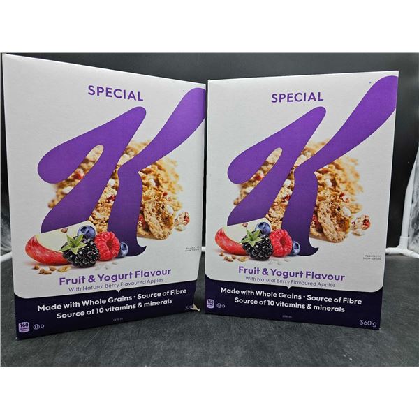 Special K Fruit & Yogurt Flavour Cereal (2 x 360g)